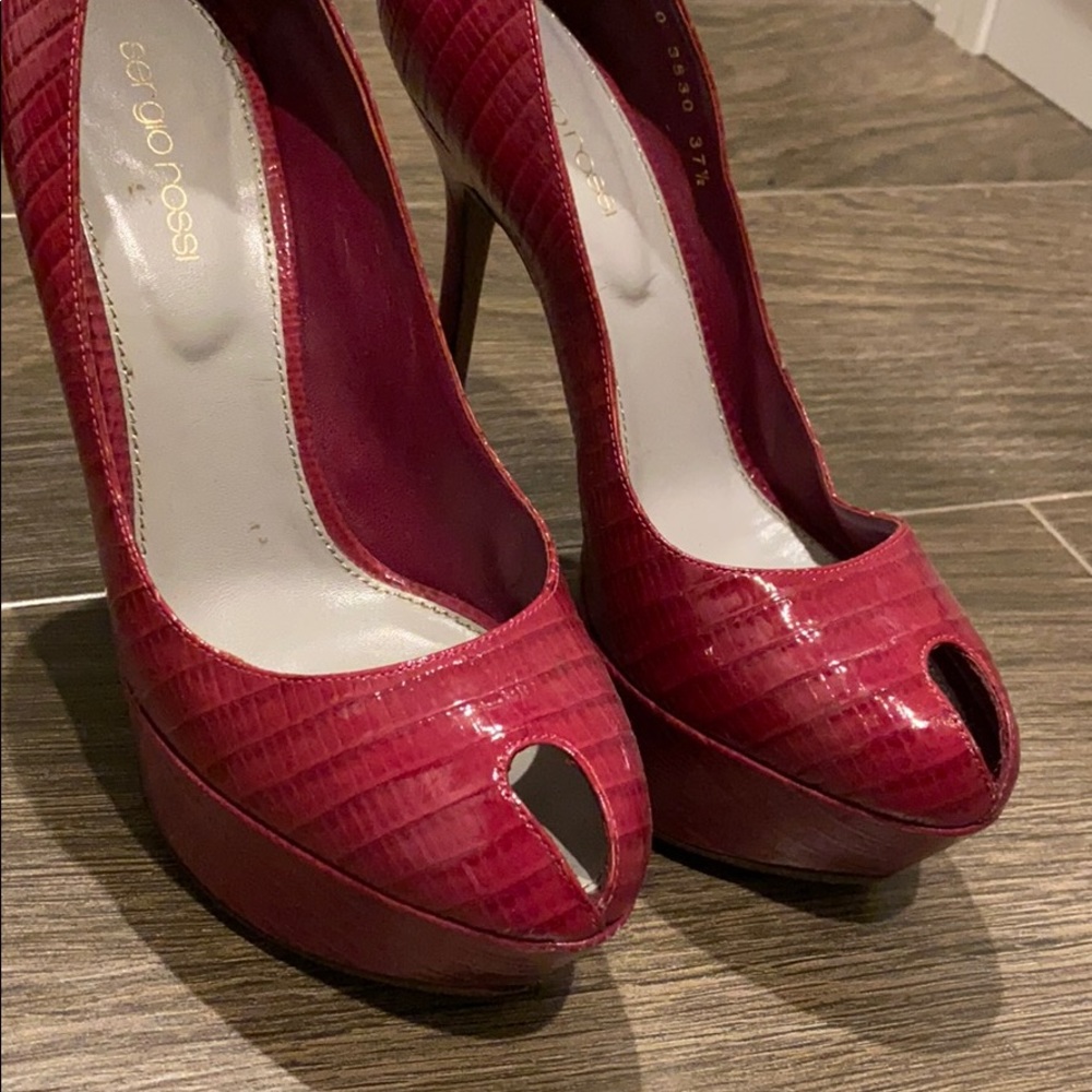 Sergio Rossi platform heels